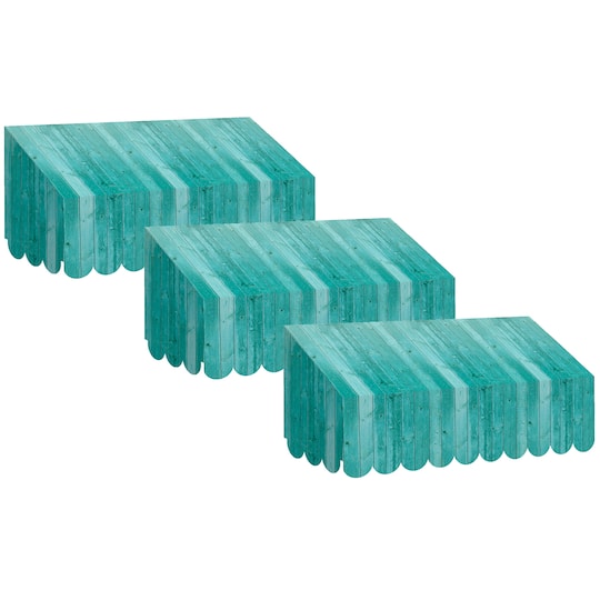Teacher Created Resources Shabby Chic Awning, Pack of 3